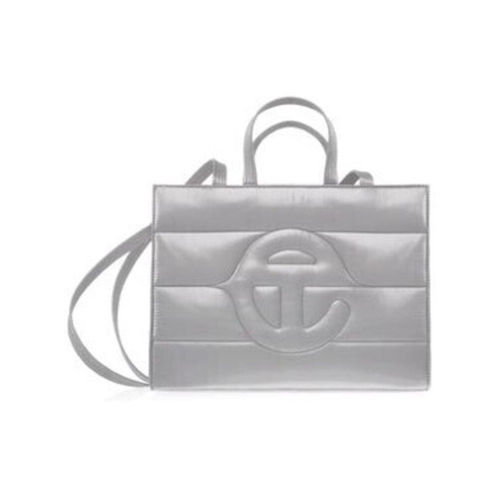 Medium Puff Shopper - Grey